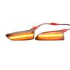 2Pcs LED Dynamic Flowing Turn Signal Side Marker Light For Opel Astra J K Zafira C Insignia B Grandland Crossland X Buick RegalTurn Signal 2
