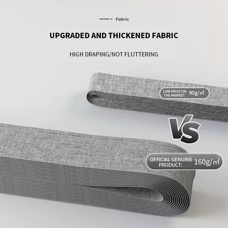 Modna Składana Dwustronna Magnetyczna Zasłona Prysznicowa Gruba Tkanina Wystrój Domu Zasłona Dzieląca Prysznic do Wystroju Łazienki