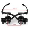 Magnifying Glasses with Light LED Illuminated Eye Loupe Headband Magnifier Jewelry Watch Repair Magnifier Loupe Glasses