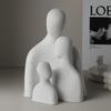 Artistic Ceramic Figurine Ornament for Living Room, Entrance, Study, or Model Room Decor