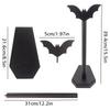 Halloween Bathroom Decorations Gothic Style Kitchen Decorations Coffin Design Halloween Decorations Bat Design 1PC