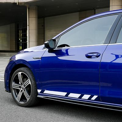 Car Door Side Decoration Strip Trim Body Side Sticker for VW Golf 8 MK8 Accessories   2022