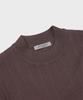 PANICALE Herringbone Ribbed Viscose Blend Sweater [2 Colors]