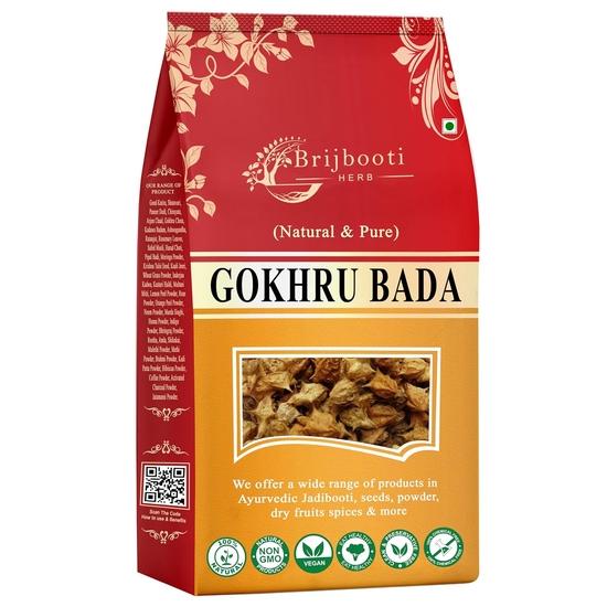 

Birju Mahavir Gokhru Bada - Pedalium Murex - Large Caltrops, Natural, 400 gram (BMPL-353) 400GM