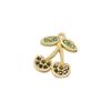 ZHUKOU For DIY Bracelet Necklace Brass Golden-plated Metal With CZ Zirconia Pendant Jewellery Handmade Accessories:VD1672-81