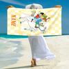 Personalized Pippi Adventures Beach Towel Microfiber Beach Towel Thin Absorbent for Beach Swimming Yoga Bath Sports. 0910248