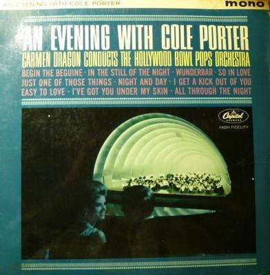 LP Record HOLLYWOOD BOWL POPS ORCHESTRA CONDU - An Evening With Cole Porter W1805 Capitol Records 1962 UK Classical Used