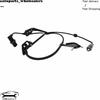 ABS Wheel Speed Sensor Front Passenger Side Right For Toyota RAV4 2001-2005