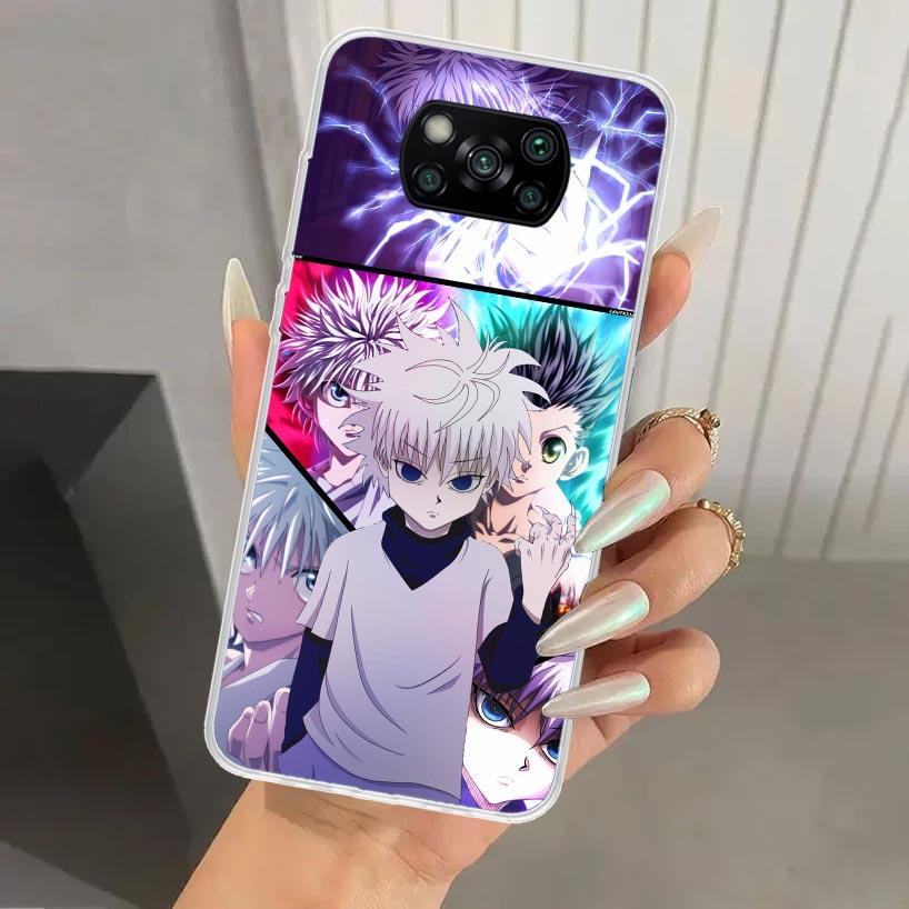 Hunter HXH Killua Phone Case for Xiaomi Poco X7 X6 X5 X4 X3 Nfc F7 Ultra F6 F5 Pro F4 GT F3 M6 M5S M4 M3 Soft Print Shell X7 X6