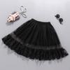 Children's Clothing Girls' Half Skirt Summer Children's Mesh Skirt Long Skirt Girls' Puffy Skirt Lace Pleated Skirt