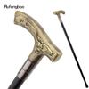 Yellow Resin Eagle Walking Cane Fashion Decorative Steel Stick Gentleman Elegant Cosplay Cane Knob Crosier 93cm