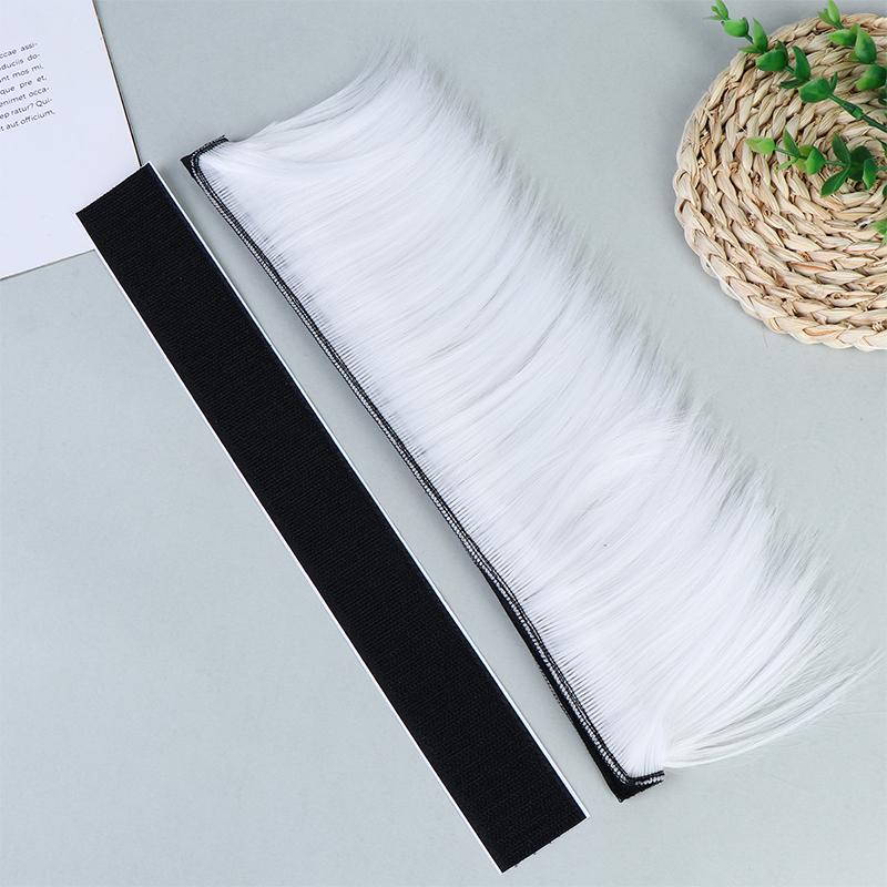 Punk Mohawk Synthetic Wigs Colorful Helmet Decorations For Motorcycle Bicycle Accessories Reusable Hair Stylish Riders