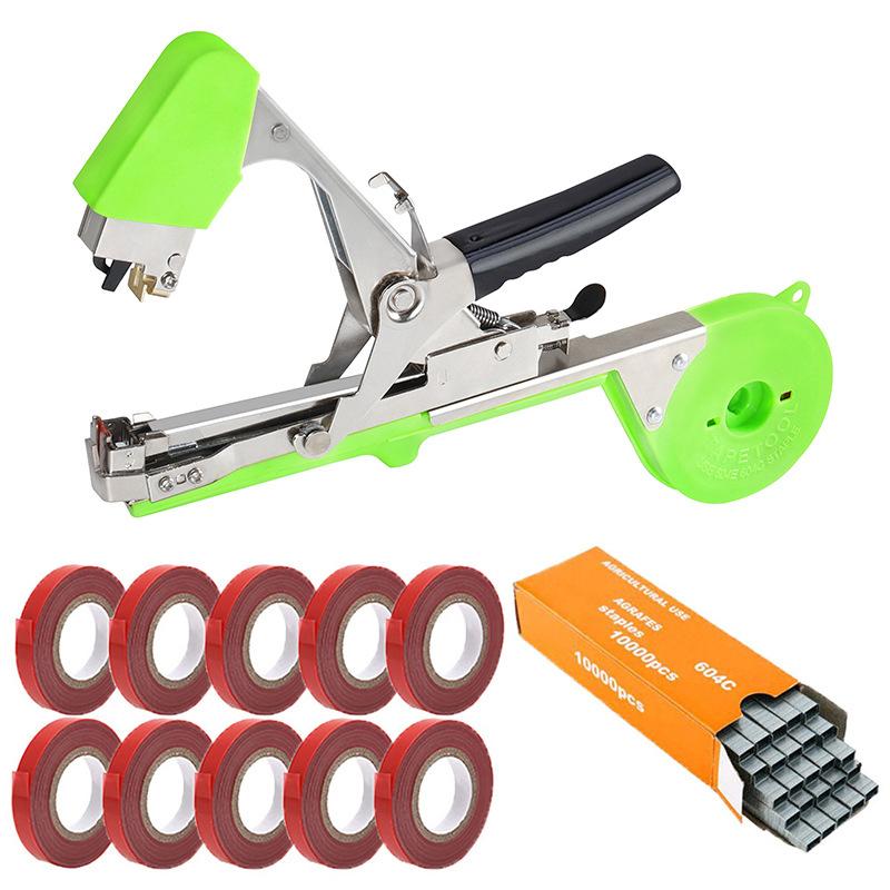 New Gardening Tools For Tying Branches Tomato Binding Machine Seedling Binding Vine Tool Vegetable Tapener Tapes Home Garden