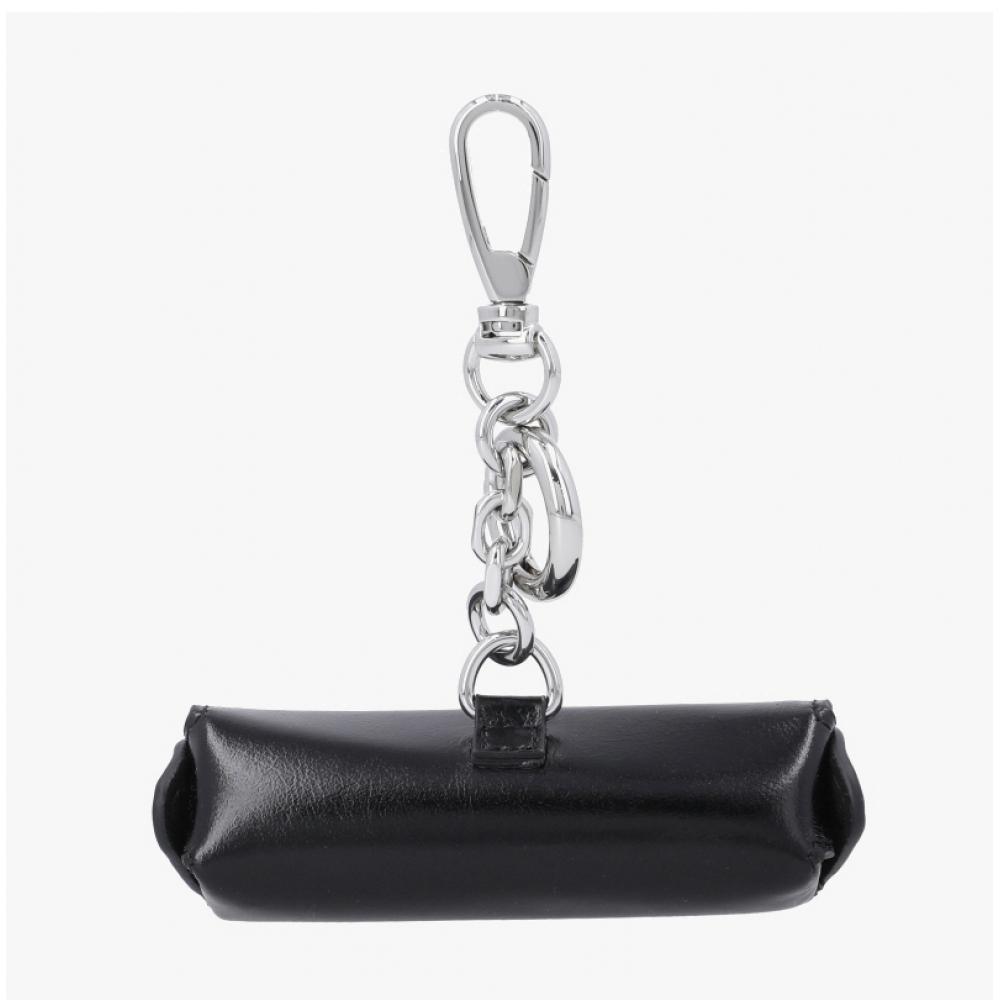 Maison Margiela Glossy Leather Lipstick Holder Charm Key Ring P8831 T8013