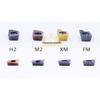 H2 Stainless Steel & Cast Iron CNC Face Milling Cutter with APMT1135PDER1604 Inserts