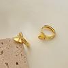 Light Luxury Feeling Super Fairy Butterfly Ear Button Temperament Niche Atmosphere Literary and Elegant Earrings for Women