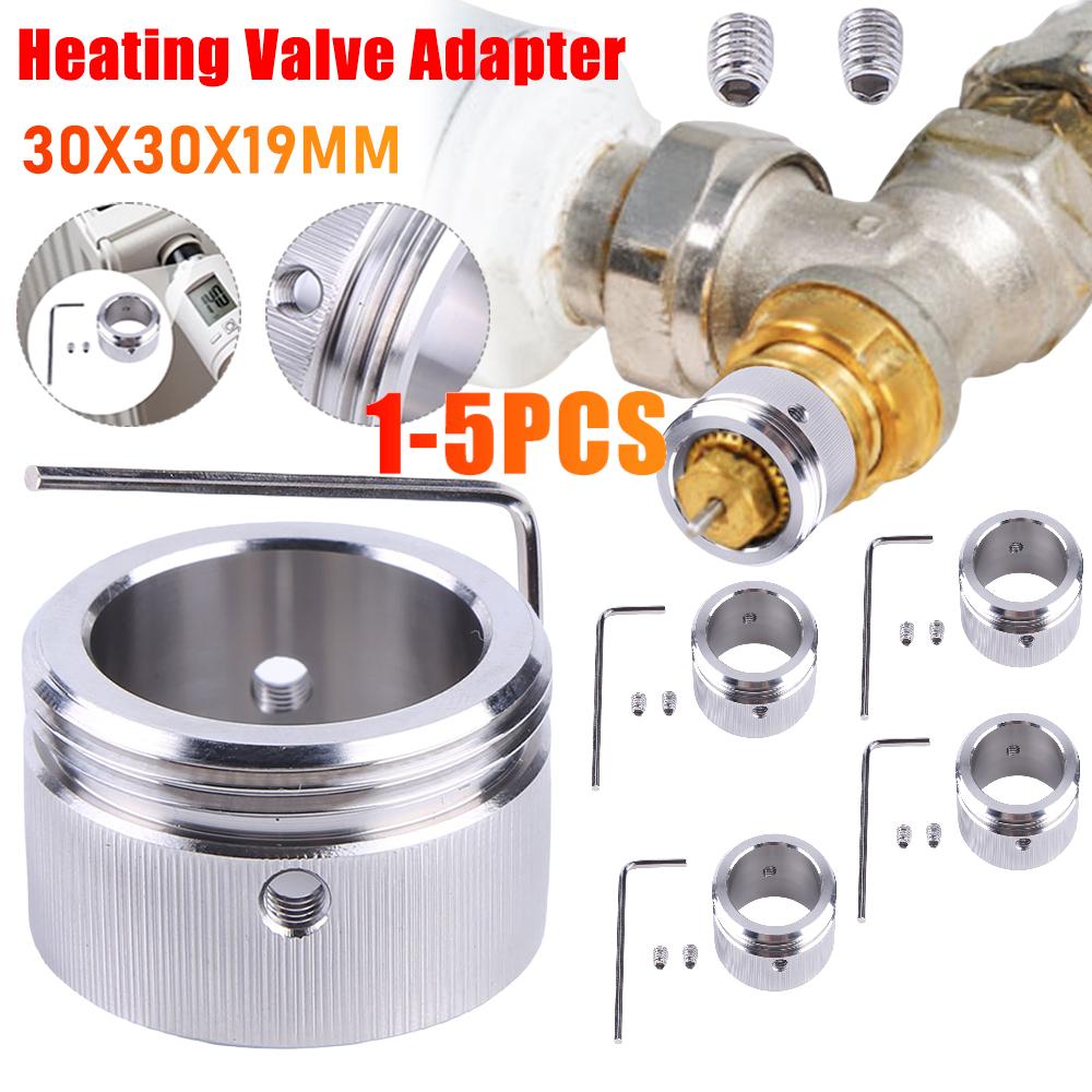 Radiator Valve Thermostat Head With Strips M30 X 1.5 Radiator Thermostat Adapter Radiator Accessories for Ra Rav Ravl Valve
