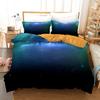 Hot New Western Galaxy Bedding Set Cotton Winter Duvet Cover Sets Reactive Printing Kids Adult Bedding Sets Dropshpping
