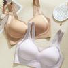 Mesh Strapless Bras Women's Gathering Bras Shaping Seamless Bras Smooth Large-sized Bras Push Up Bra