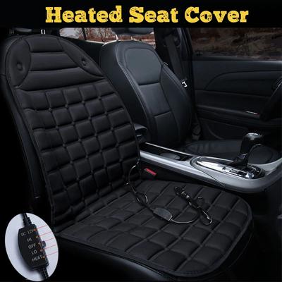 Universal 12 V Auto Elektrische Sitzheizung Abdeckung Heizung Kissen Temperaturregler Winter Wärmer Pad Schwarz/Grau/Blau/Rot