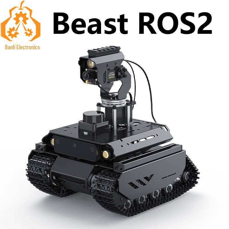 

Raspberry Pi UGV Beast: AI-Powered ROS2 Off-Road Crawler with Open Source Gimbal and OpenCV Integration
