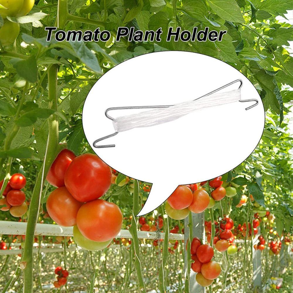 2Pcs Reusable Tomato Support Hook Outdoor Gardening Accessories Gardening Supplies Vine Hanging Hook Garden Tools Nylon Rape