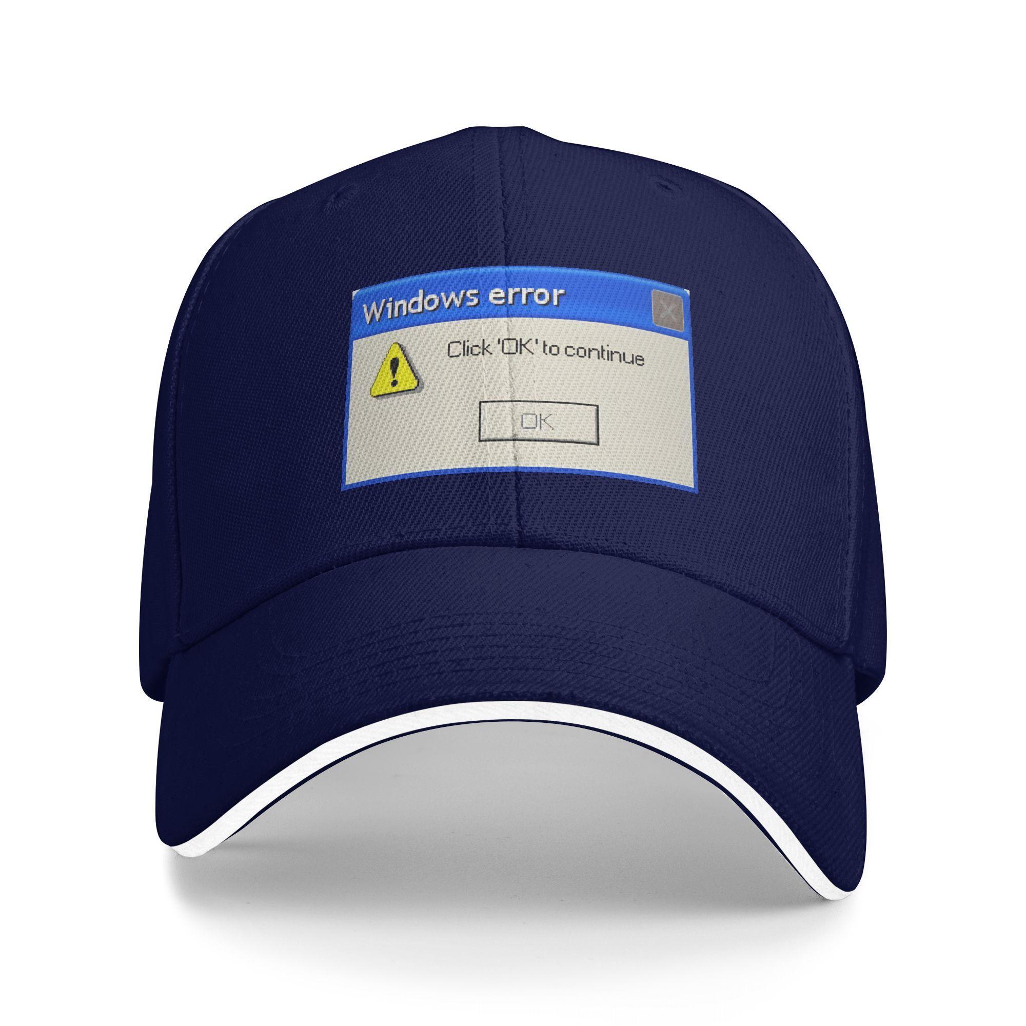 

Windows XP Baseball Cap Unisex-Teens Print Trucker Hat Summer Vintage Outdoor Gym Breathable Baseball Caps One Size темно-синього кольору