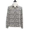 Shiz Madam Women S Allen Boucle Pattern Collar blouSe T57379