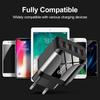 Colorful 4-Port USB Travel Charger 5V/2.4A Fast Charging, Australian Standard