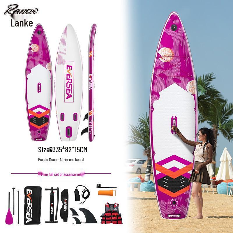 Lanko Inflatable Paddle Board - Universal PVC SUP for Surfing & Paddling