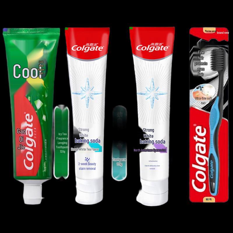 Набор Colgate Ice Fresh White: Зубная паста и зубная щетка