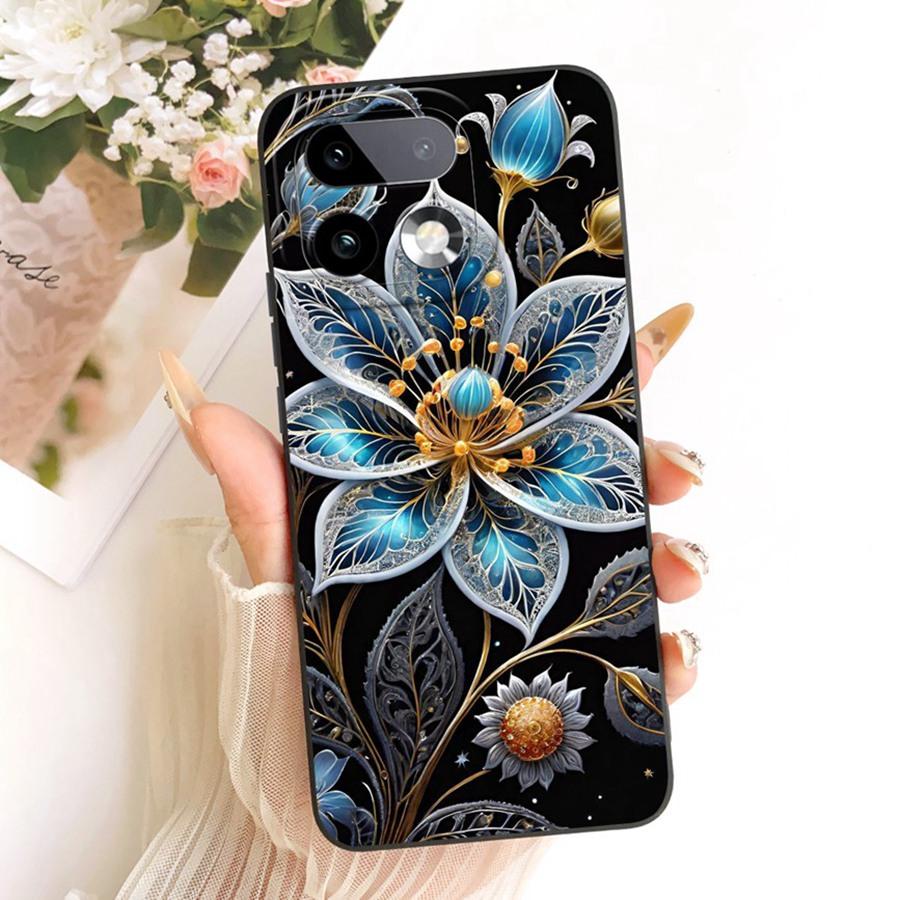 Case For Realme 16 Pro Plus Capa Flower Butterfly Phone Casing Realme16 16Pro 16 Pro+ Funda Soft Silicone TPU Covers