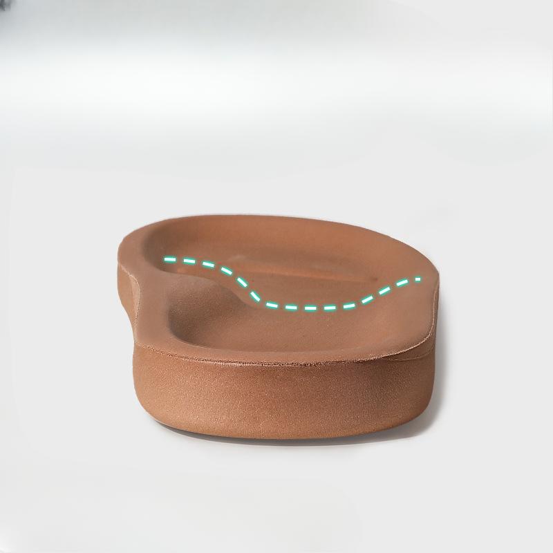 Height-increasing Anti-slip Cotton Shoes for Home Warmth, High-end and Fashionable Woolen Slippers