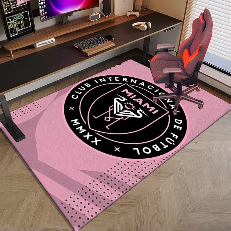 Inter Fc Emblem Printed Area Rug for Office, Chair Rug, Decorative Carpet Floor Mat, Large Size Fan gifts Christmas gifts
