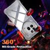 TPU Transparent Case For Nothing Phone 3 3a Pro 2a 1 Protective Cover Four Corners Shockproof Bumper Capa Coque Fundas