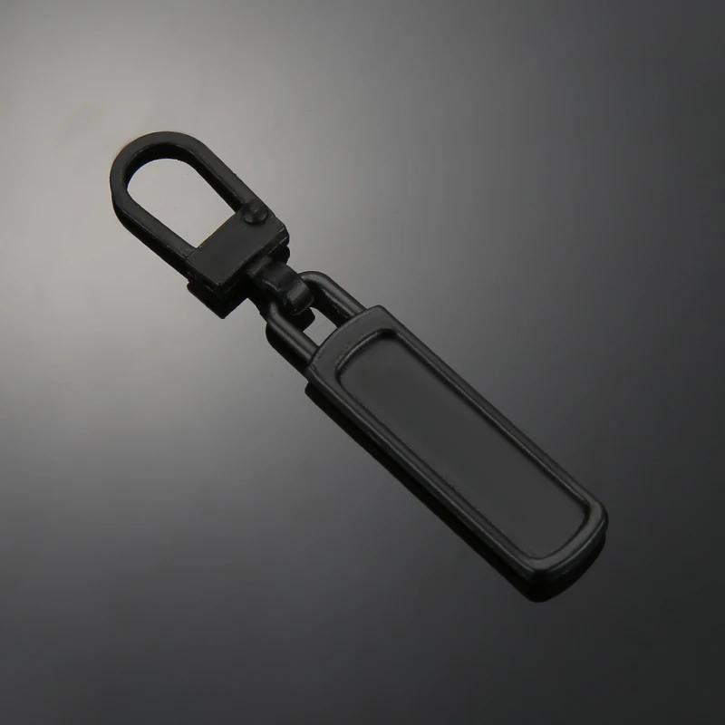 10Pcs Detachable Zipper Pull Universal Replacement Tab Zippers Head Sliders Repair for Suitcases Bags Clothing DIY Sewing Craft