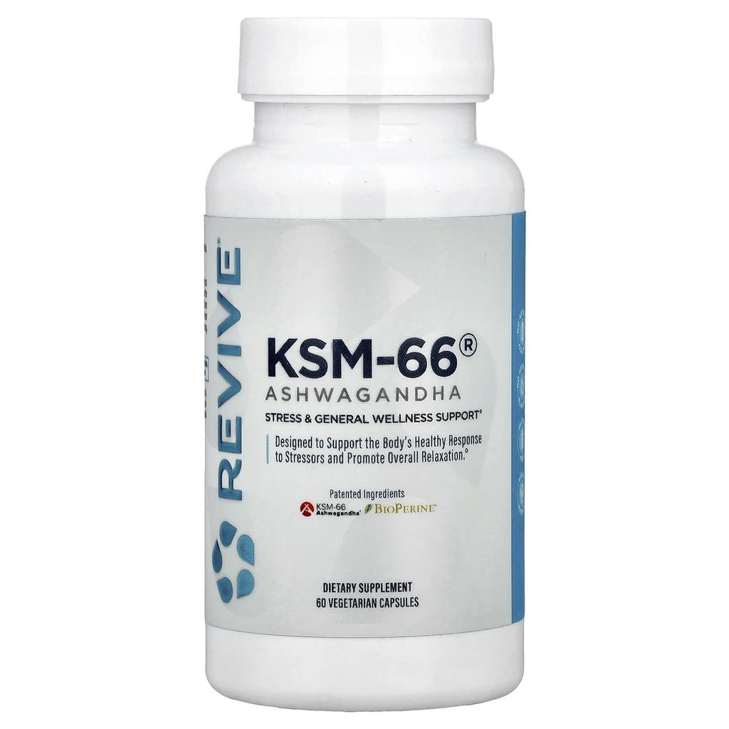 Ksm-66® Ashwagandha, Veggie Capsules 60