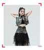 Mädchen Jazz Dance Hip Hop Denim Performance Outfit - Trendiges Kinder Laufsteg Set
