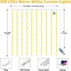 3M LED Lights String Fairy Decoration USB Holiday Curtain Garland Lamp 8 Mode For Home Garden Christmas Party New Year Wedding