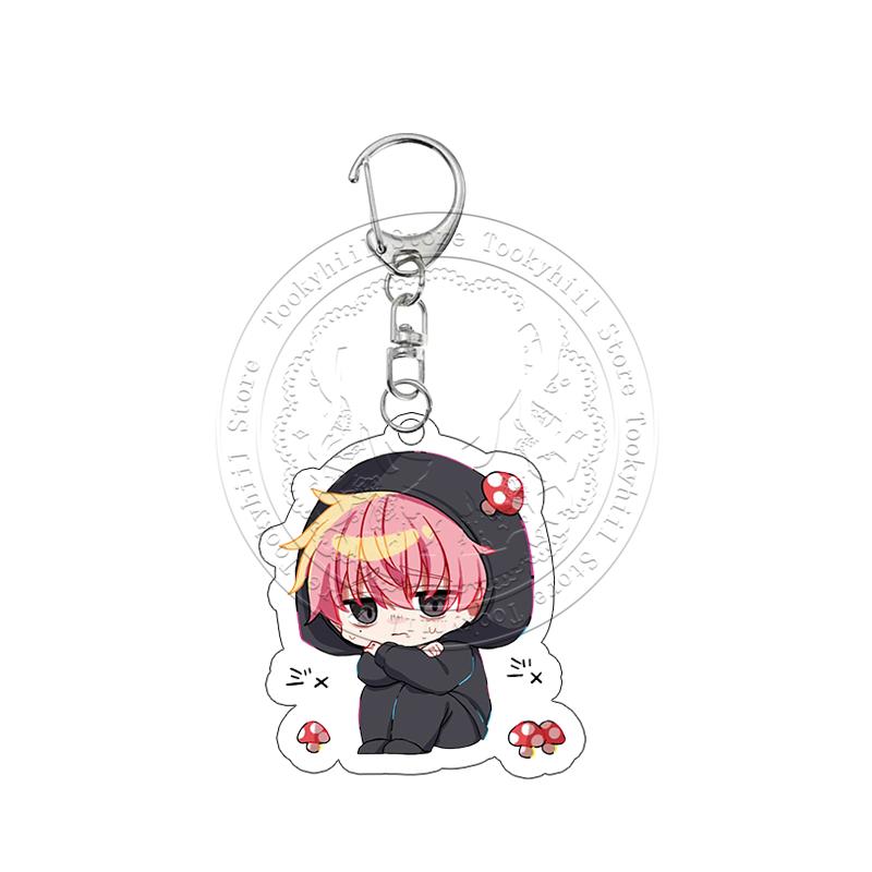 Tamon Yuuto Anime Porte-clés Acrylique Yuu Kyousuke Collection Étudiant Acg Pendentif Décorations Mignonnes Accessoires Porte-clés Cadeau d'Anniversaire