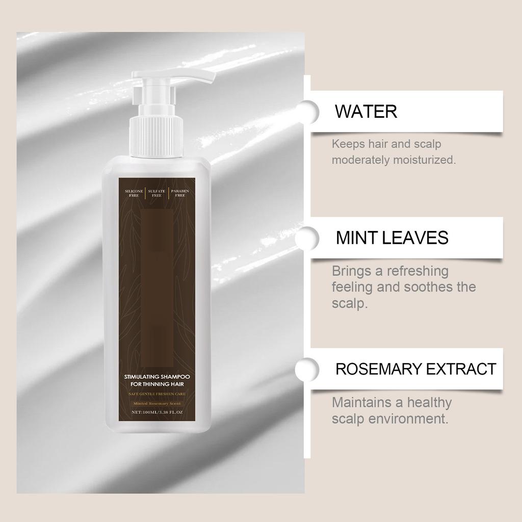 Hair Nourishing Shampoo Nourishes And Cares Hair To Increase Smoothness Volume And Strength Shampoo 100ml