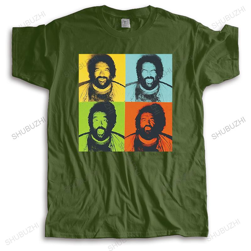 Mens loose tops summer cotton black funny tshirt Banana Joe Bud Spencer new arrived man casual t shirt cotton drop shipping