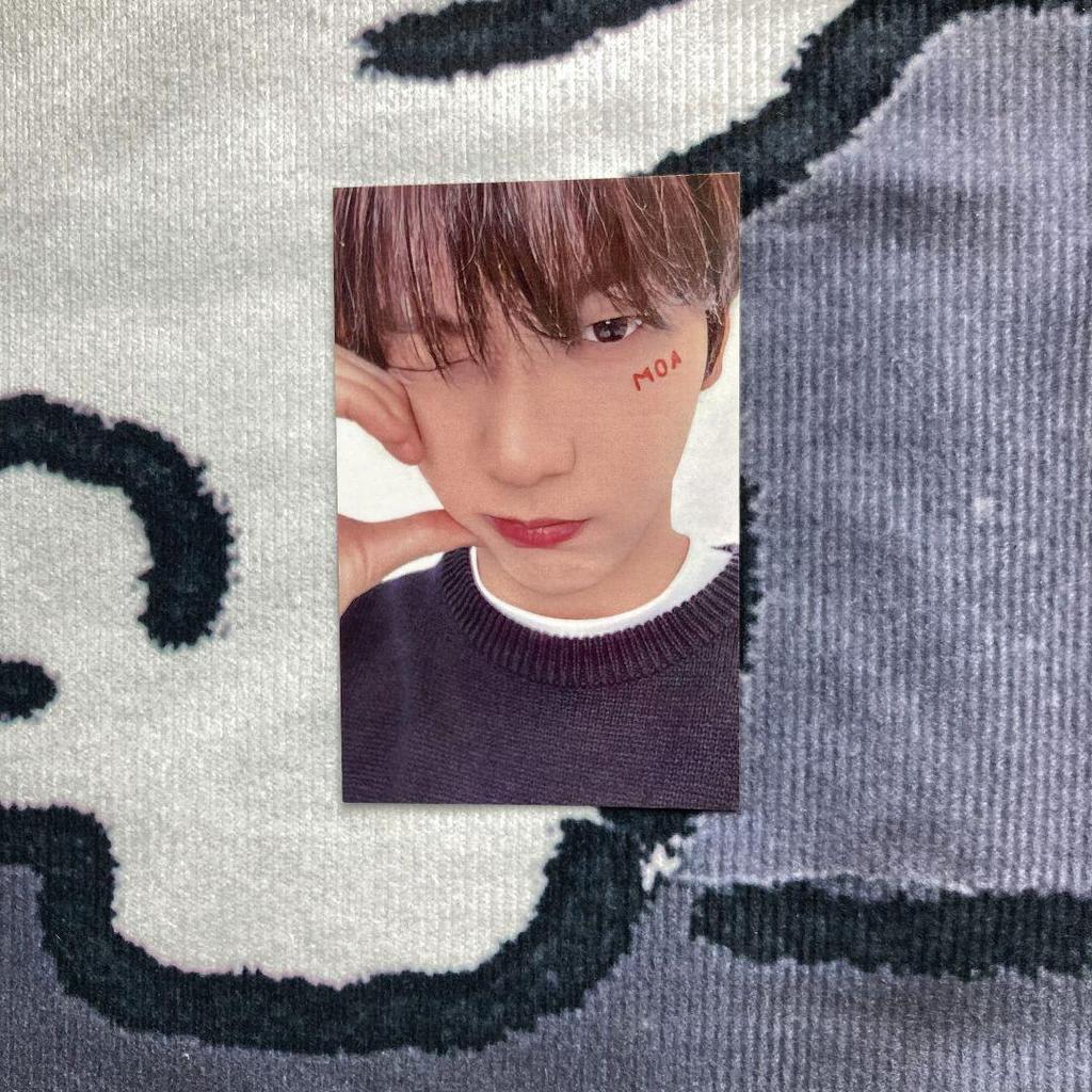 [USED] TXT MOAZONE FANLIVE Soobin trading card (1 piece)