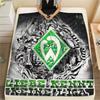 1Pc SV Werder Bremen Print Flannel Blanket High Quality Warm Comfortable Cover for All Seasons Perfect for Gifts Home Decor
