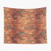 Brick Wall Tapestry Worn Out Brick Wall Design Vintage Architecture Pattern Tapestry Wall Hanging Home Living Room Dorm Decor