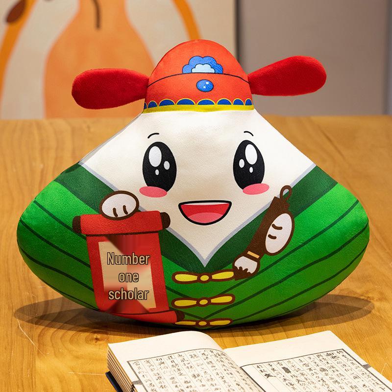 Top Scholar Exam Prayer Zongzi Doll - Dragon Boat Festival Success Gift