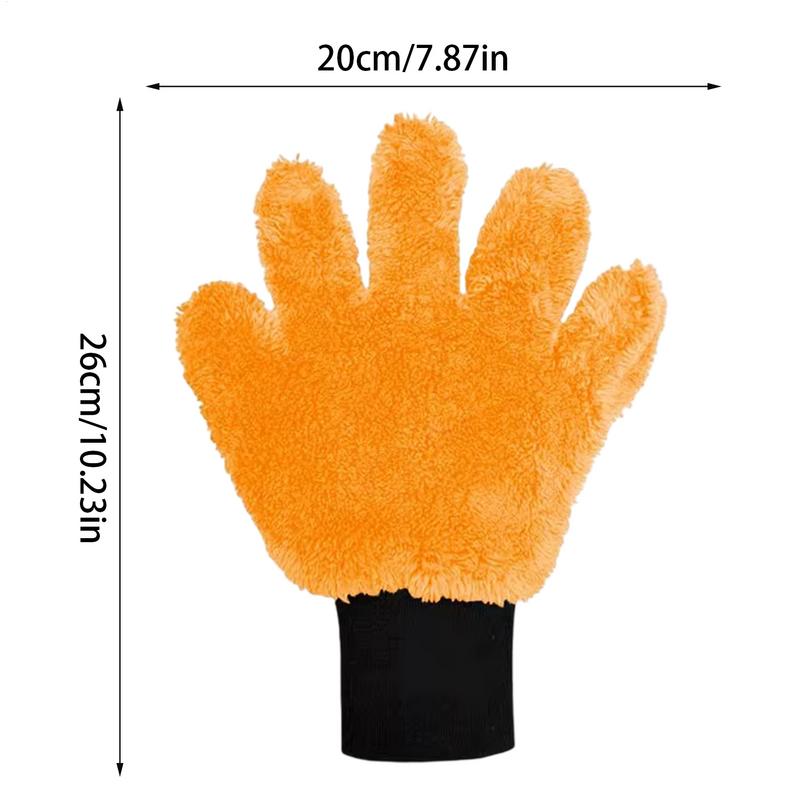 Car Washing Mitts Highly Absorbent No Scratch Wash Mitts For Detailing Ergonomic Soft Automotive Polish Accessories Washing