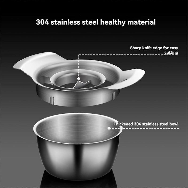 Pomegranate Peeling Artifact Deseeder Tool with Bowl Kitchen Juicers Peeler Convenient Stainless Steel Fruit Opener