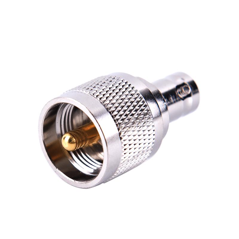 Pl259 Uhf Plug Male To Bnc Socket Female Rf Adapter