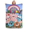 Kaugummigesicht Cartoon Decken Fleece Weiche Kuscheldecke für Draußen Reisen Bettteppich